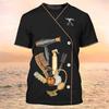 Новая летняя мужская футболка Funny Clothes Barber Graphic 3d футболка пуловер с коротким рукавом 2023 Hair Salon Cool Work Clothes Top 5xl