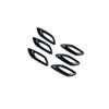 For Maserati Levante 2016-2021 Gloss Black Side Wing Air Vent Fender Cover Trims