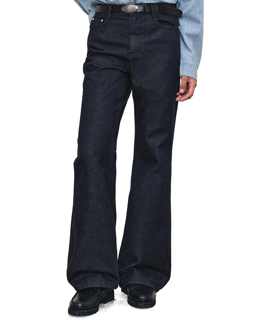 DECET Loose Flared Jeans Dcpt066Cpindigo