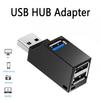 USB 3.0 Хаб Адаптер Удлинитель Мини Разветвитель 1 на 3 Порта Высокоскоростной USB 2.0 Адаптер Зарядки Для ПК Ноутбука U-диска Картридера