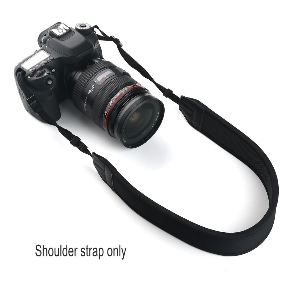 Неопреновый плечевой ремень-стропа с мягкой подкладкой для DSLR-камеры
