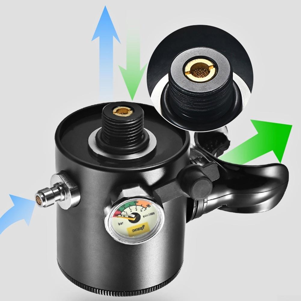 - Diving Equipment Breathing Valve Head Oxygen Cylinder Scuba Diving