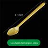 Disposable Yellow Long Handle Tasting Spoons (300 Count)