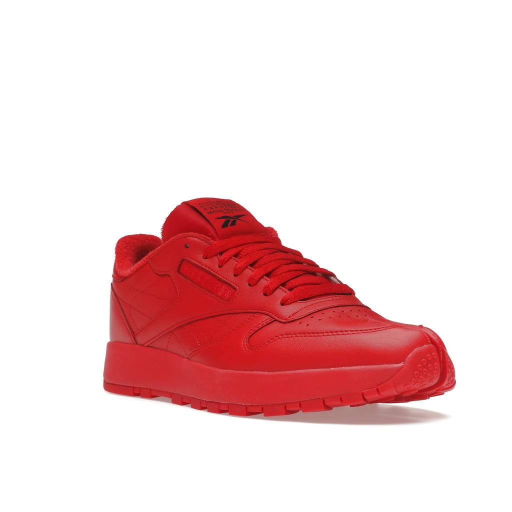 Maison Margiela X Reebok Classic Leather Tabi Vector Red Unisex Sneakers White Black H04866