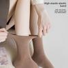 5 Pairs of Women's Summer Thin Style In The Tube Wooden Ear Side Socks