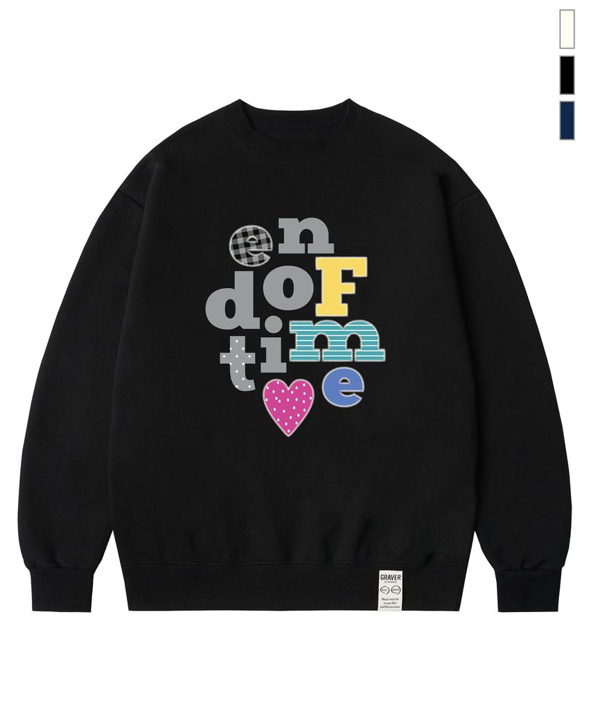 GRAVER [Unisex] End Of Time Sweatshirt_3Color