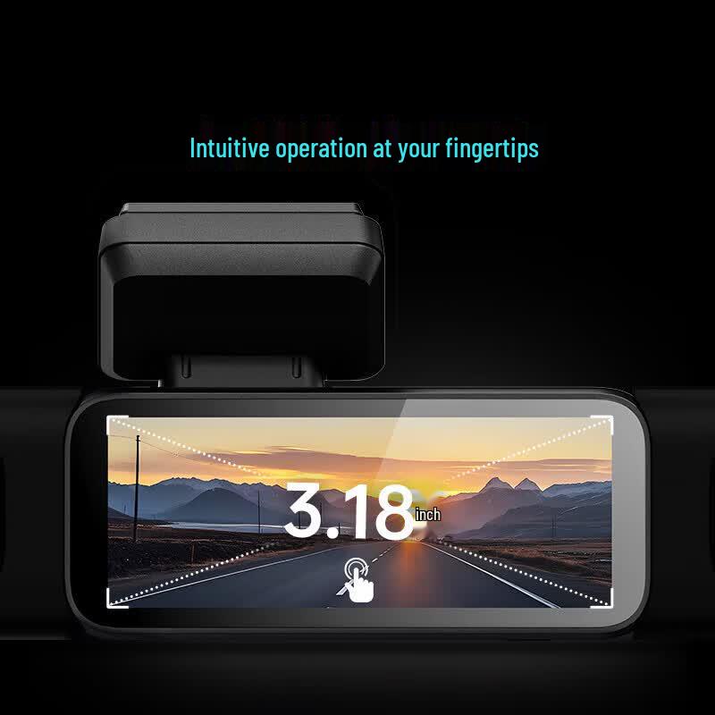 360AI G980 4K Двойная видеорегистратор с GPS и ночным видением (Китайская версия)
