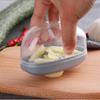 2-in-1 Garlic Slicer Small Household Garlic Smasher Cooking Tool Manual Pressing Garlic Grinding Grater Kitchen Gadgets And