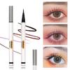 Черно-коричневая жидкая подводка для глаз Водостойкая долговечная гладкая подводка для глаз Устойчивая к поту не легко размазывается Подводка для глаз Косметический цвет