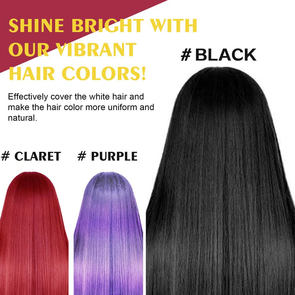 EELHOE Hair Color Shampoo - Gentle & Non-Irritating, Moisturizes Scalp, Easy Color Change, Hair Care Shampoo 200ml