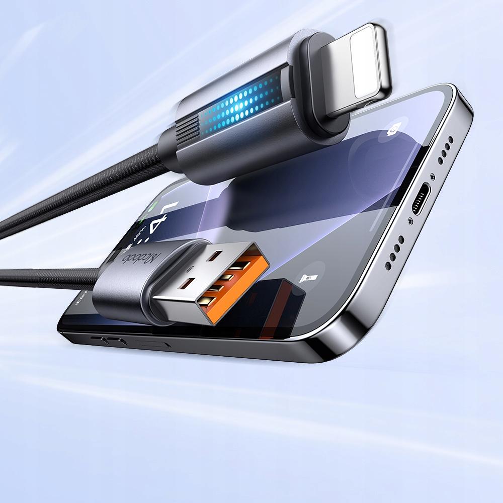 Mcdodo Charger Usb Lightning Fast Charging Cable For Iphone 1M Led