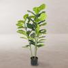 Decorative Plant Polyurethane Cement Fig Tree 120 cm