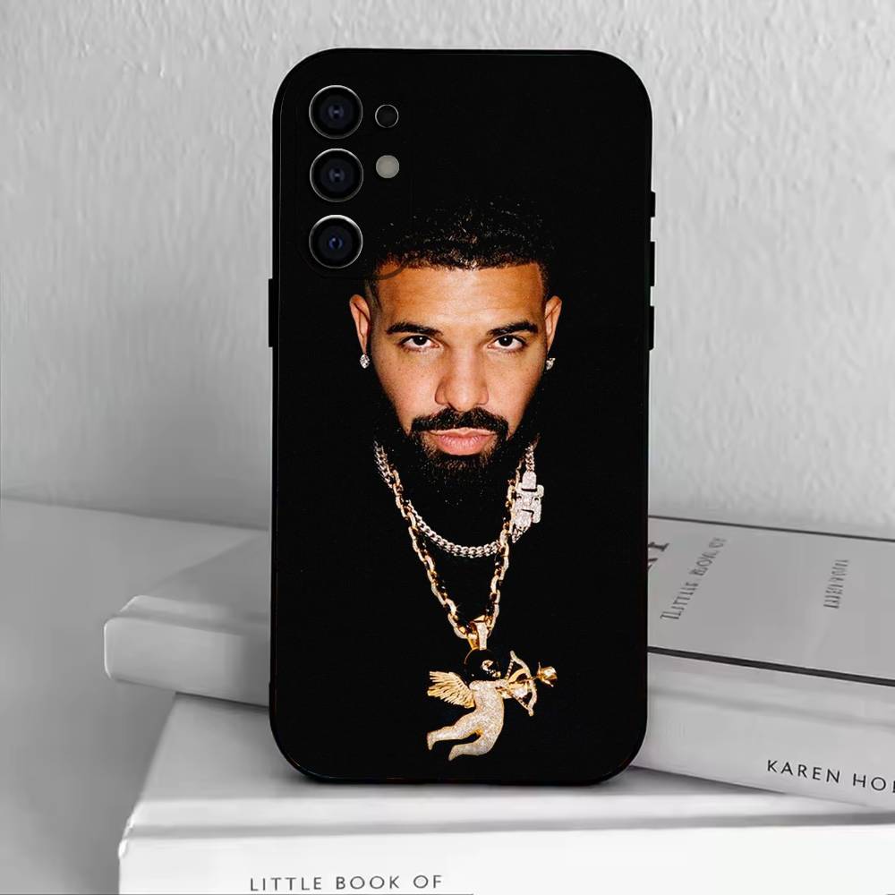 Чехол для телефона рэпера D-Drake Черный силиконовый мягкий для Samsung S25, S24, S21, S22, S23, S30, Ultra, S20, Plus, Fe, Lite