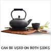Teapot Handle Sleeve Heat Insulation Cover for Iron Copper Silver Kettles Anti-Scalding Decorative Tea Kettle Accessory Kitchen