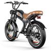 Внедорожный электровелосипед Emoko C93 20×4.0" 48В20Ач, горный электровелосипед с двойной подвеской для городских поездок и использования на открытом воздухе