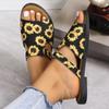 Богемные балетки для женщин 2024 лето новая мода сланцы-гладиаторы с перемычкой для пальца женские больших размеров мягкие пляжные шлепанцы zapatos