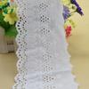 10 см белая 100% хлопковая вышивка, кружево, французская кружевная лента, ткань, гипюр, отделка своими руками, основа для вязания, швейные аксессуары #3721