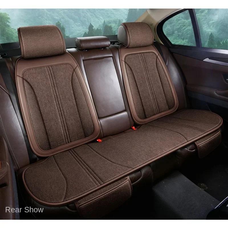 Универсальный стиль льняной чехол для сиденья автомобиля подушка для TOYOTA Auris Avensis Crown 4Runner Harrier FJ Cruiser Mark X автомобильные аксессуары