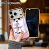 Phone Case: Lambskin 2D Flat Samsung Galaxy A34 A35 M05 M06 S20 S22 S21 FE Plus 5G Protective Case, Ghost Eating Ice Cream, Christmas and Halloween Gi