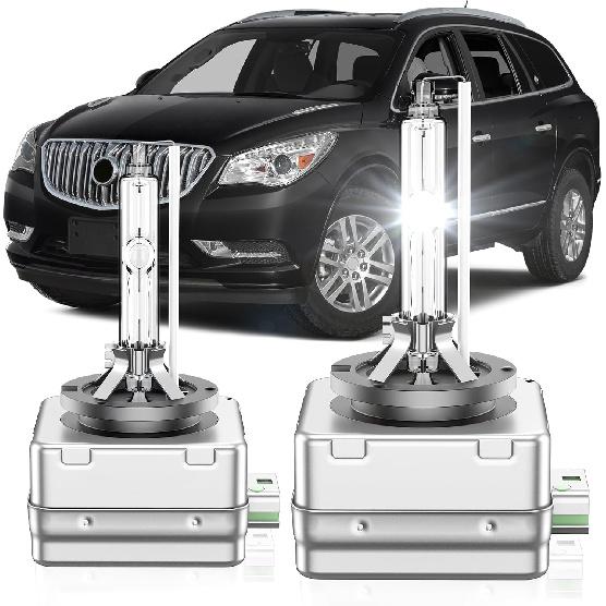 Лампа ксеноновая HID D3S для фар, совместимая с Buick Enclave Envision LaCrosse Regal Cascada 2014-2018 гг. - 35 Вт, улучшенная, ближний и дальний свет