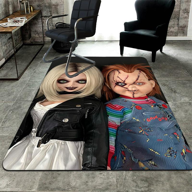 Chucky & Chica theme Rug Floor Mat for Living Room or Bedroom Soft and Comfortable Carpet a Gift for Birthday and Holiday.PFF260912043