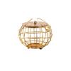Корзинка для фруктов с крышкой, Fruit Basket with Lid (Gold), Nestroots