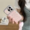 Милый мультяшный кот Единорог iPhone 17/16 Pro Max/15/14 Девчачий Чехол для телефона с сердцем