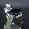 Ремешок+Чехол для Apple Watch Band S10 46мм 44/45/49мм TPU Защитный Чехол Крышка Браслет для IWatch Series 10 9 8 7 6 5 4 Ultra 2