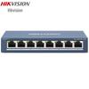 Gigabit Ethernet-коммутатор Hikvision на 8 портов, вилка CN (адаптер в комплекте)
