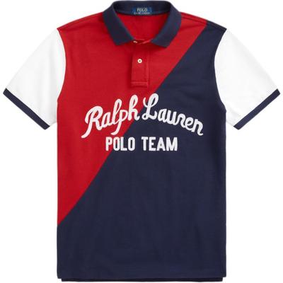 Мужская футболка-поло Polo Custom Slim Fit из сетчатого материала с коротким рукавом 710835795-001