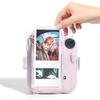 1 комплект для Instax Mini 12 прозрачная сумка для камеры дорожная сумка через плечо с наклейкой