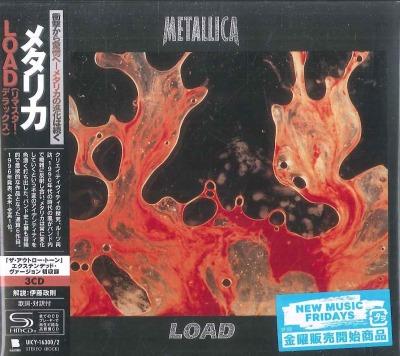 CD METALLICA Load Ремастированное Делюкс-издание SH UICY163002 BLACKENED 2025 Япония Оби Метал