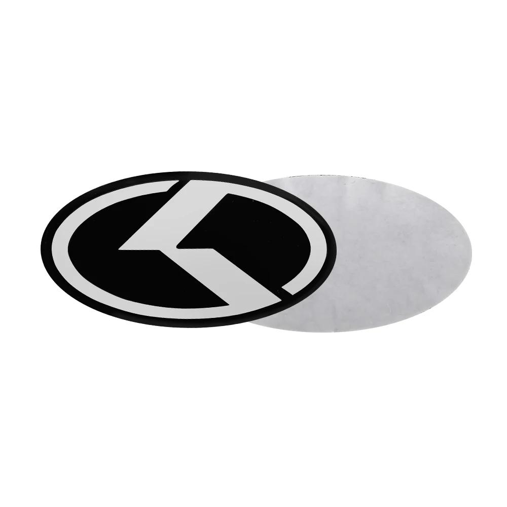 AANO1 1PC 3D Aluminum Car Styling Steering Wheel Badge Sticker Decal for KIA sportage ceed sorento cerato optima picanto rio soul k