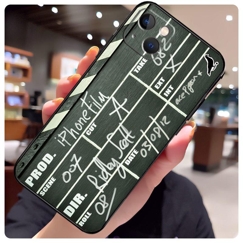 Clapper Board Case For iPhone 15 Pro Max 14 13 12 11 16 17 Pro Max mini 15 16 Plus 16e 17 Air Phone Cover