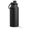 1000ml Stainless Steel Vacuum Insulated Sports Water Bottle with 100% Leak-Proof Travel Lid, w/Paracord Survival Handle, 32 Oz