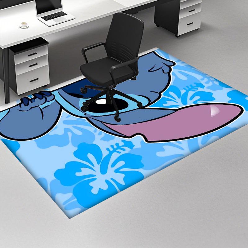 1pc,Stitch Cartoon Character Rug - Cute Home Decor for Room, Office Carpet, Outdoor Mat, Gift IdeaH090