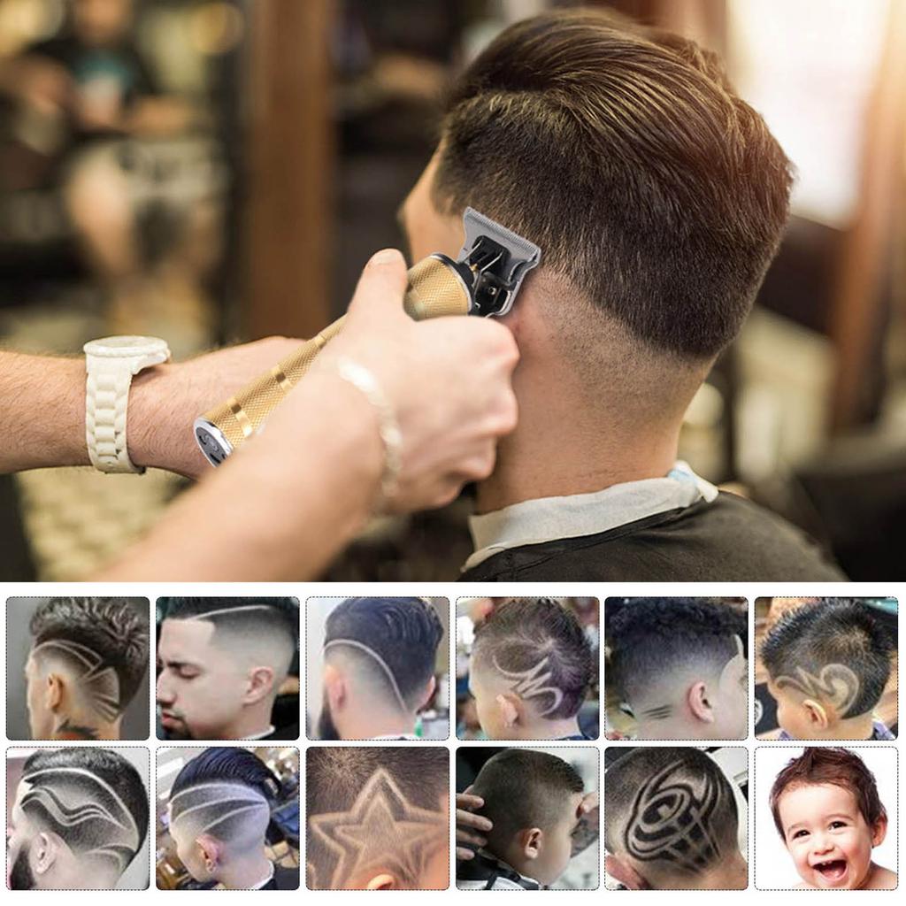 Portable Hair Clipper Hair Trimmer Hair Cutter Rechargeable Hair Shaver USB Recharging