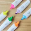 6-Color Large Capacity Fluorescent Glitter Pens with Oblique Tips for Journaling and DIY Projects
