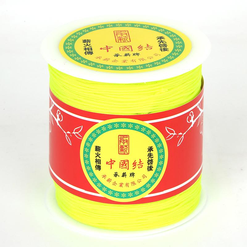 1.5mm/1mm Nylon Cord Chinese Knot Cord Woven Bracelet String Thread for DIY Jewelry Making