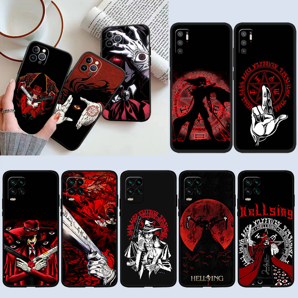 Чехол Hellsing для Samsung Note 20 10 S25 Plus Ultra Lite FE M20 M21 M30 M31 M51 A11 A26 A51 A52 A53 A56 A70 A71 A72 A73