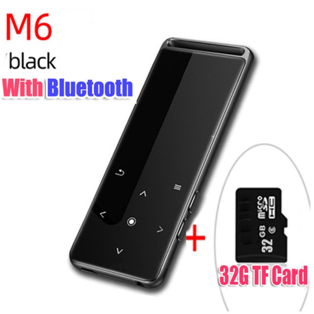 Bluetooth-совместимый Mp3mp4-плеер без потерь, 10 настроек яркости, Mp5mp6 Walkman, FM-радио, электронная книга, диктофон, поддержка Tf-карты