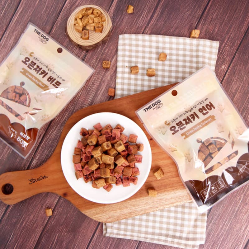 [Питомец] Собачья духовка Джерки 80 г Лосось