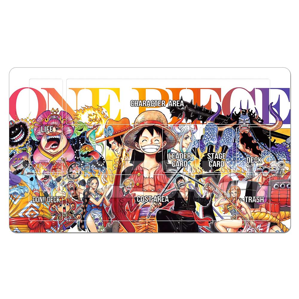 Игровой коврик One Piece Луффи Ло Зоро Эйс Коврик для коллекционной карточной игры OPCG CCG Настольный коврик