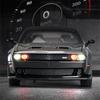 1/32 Dodge Challenger SRT Alloy Sports Car Model Simulation Diecast Metal Toy Muscle Car Model Sound and Light Children's Toys Gift
