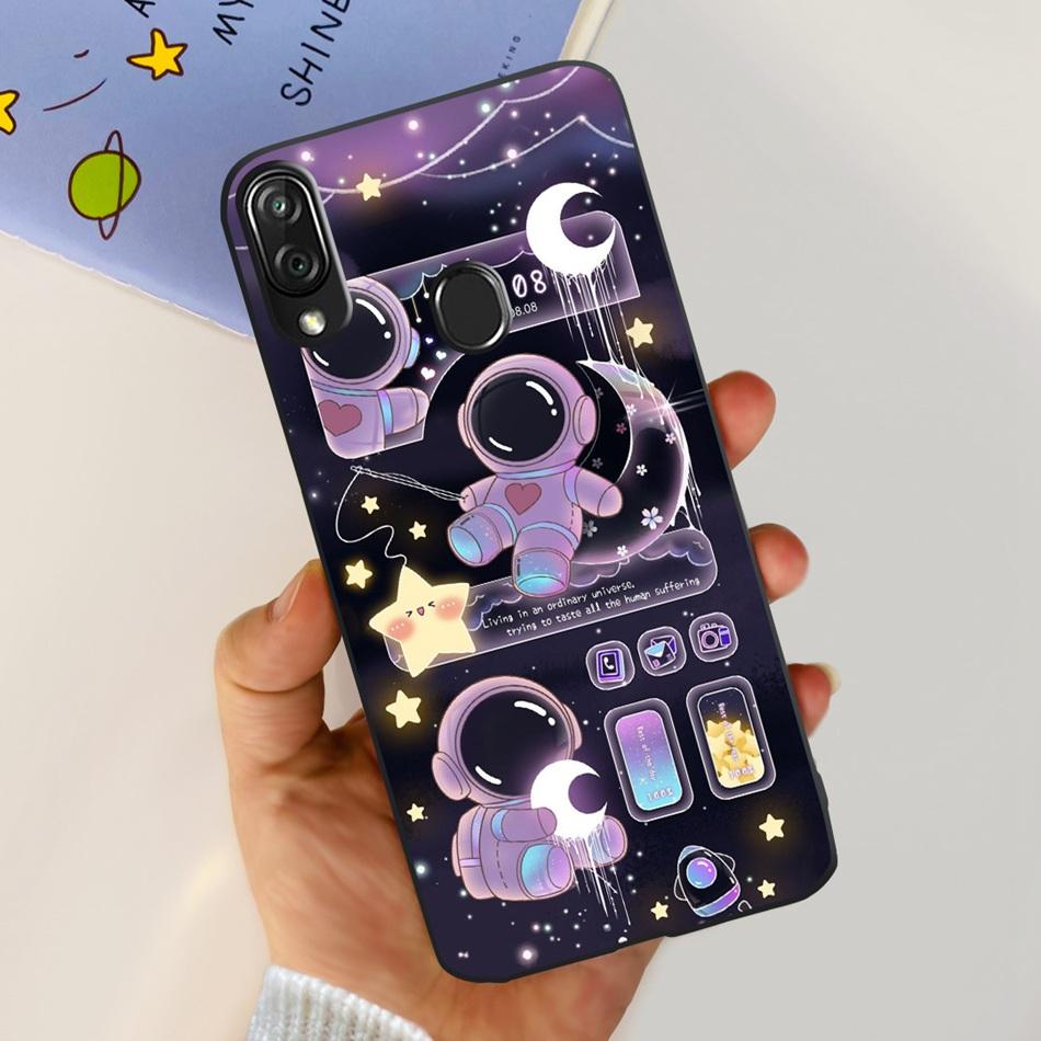 For ZTE Blade V10 Vita Cute Panda Cartoon Case For Zte Blade V10 2019 Blade V10vita Soft TPU Black Silicone Phone Cases