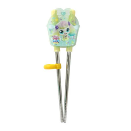 Leburn Domestic Baby Сладкие и кислые палочки для еды Tiniping Двуручные корректирующие палочки для еды Posil Ping, популярный персонаж в Корее