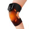 Electric Heated Knee Brace 3 Heating Levels 3 Modes Vibration Cordless Knee Massager Adjustable Extended Fastener Strap