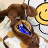 "Dachshund Crossbody Plush Toy Puppy Bag - New Style Cute Cartoon Shoulder Bag"