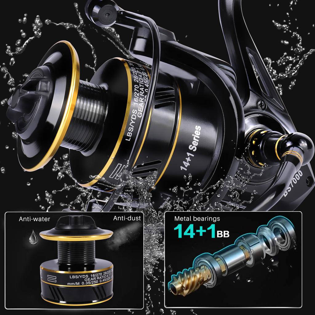 High Quality Spinning Fishing Reel Aluminium Spool Fishing Wheel EntertainmentFishing TravelingSports Fishing Reels