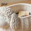 Stylish Storage Solution Plastic Creative Organizer Print 3D Poodle Shaped Decorative Ornament Home Ornament White Container for Small Objects